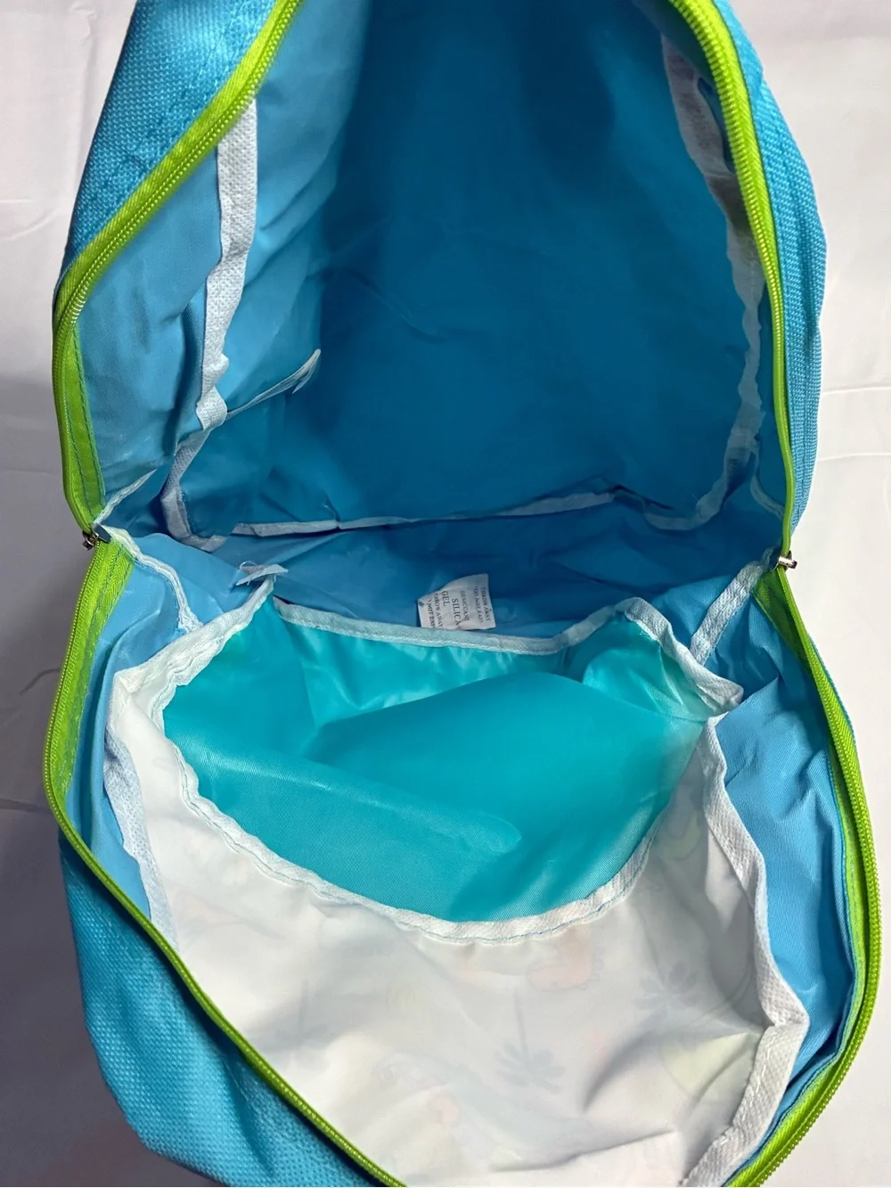 Kids Dinosaur Backpack Blue Green Gray School Preschool Book Bag